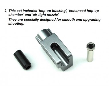 Masada (Magpul) Hop-up Chamber, air-tight nozzle and hop up bucking