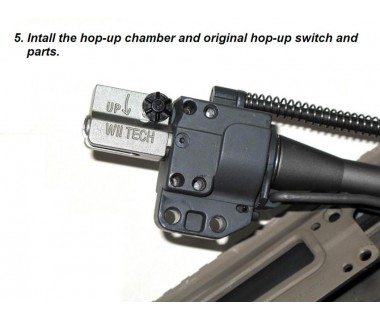 Masada (Magpul) Hop-up Chamber, air-tight nozzle and hop up bucking