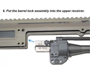 Masada (Magpul) Hop-up Chamber, air-tight nozzle and hop up bucking