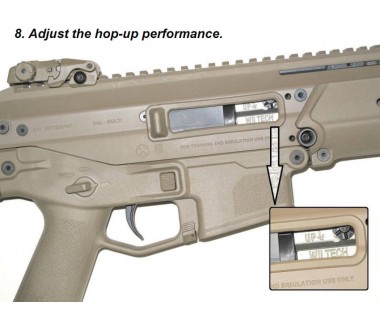 Masada (Magpul) Hop-up Chamber, air-tight nozzle and hop up bucking