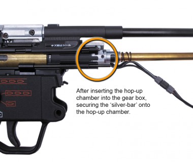 MP5 (Marui Next Gen) CNC Aluminium Hop-up Chamber & Steel Air-tight Nozzle