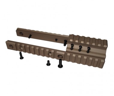 SCAR series (WE) CNC Tactical Extension Rail (Black)