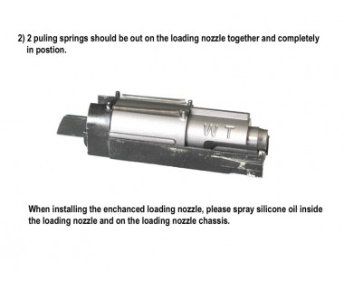 93R-II (KSC-System 7) CNC 6063 Aluminium Enhanced Loading Nozzle