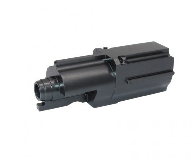 MP9 (KSC-System 7) CNC 6063 Aluminium Top Gas Loading Nozzle