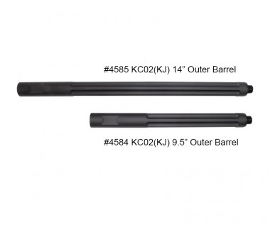 KC02 (KJ) CNC 6061 Aluminium 14" Outer Barrel