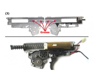 High Performance Ver.3 Gear Box (7mm), G36 Series