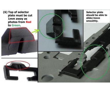 High Performance Ver.3 Gear Box (7mm), G36 Series