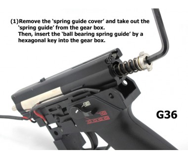 Bearing Spring Guide, open-butt gear box (Umarex)