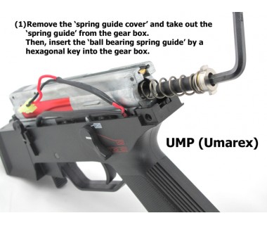 Bearing Spring Guide, open-butt gear box (Umarex)