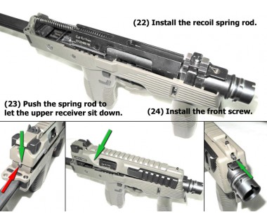MP9 (KSC-System 7) CNC 6063 Aluminum Outer Barrel