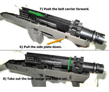 MP9 (KSC-System 7) CNC 6063 Aluminum Outer Barrel