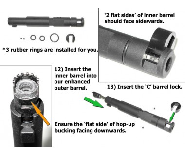 MP9 (KSC-System 7) CNC 6063 Aluminum Outer Barrel
