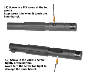 MP9 (KSC-System 7) CNC 6063 Aluminum Outer Barrel