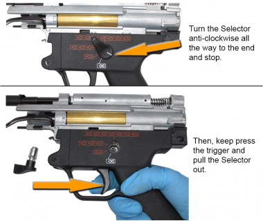 MP5 (Marui Next Gen) CNC Aluminium Hop-up Chamber & Steel Air-tight Nozzle