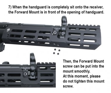 MP5 (Marui Next Gen) CNC Aluminium M-LOK S-Handguard (2025)