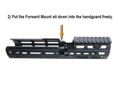 MP5 (Marui Next Gen) CNC Aluminium M-LOK S-Handguard (2025)