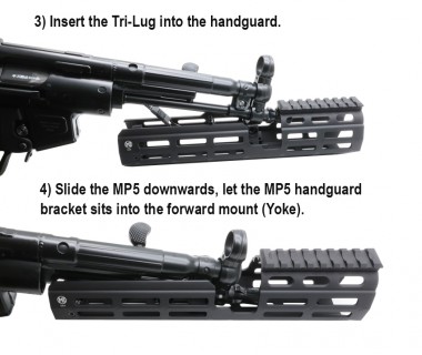 MP5 (Marui Next Gen) CNC Aluminium M-LOK S-Handguard (2025)
