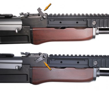 AK47, AKS47 (Marui Next Gen) CNC 6061 Aluminium Mk3 Rail Gas Tube
