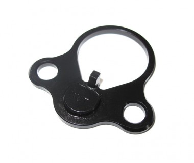 M4 (T.Marui) CNC Hardened Steel Receiver Plate: Left & Right rings