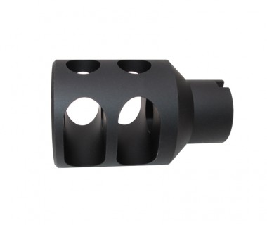 AKM (T.Marui GBB) CNC 6063 Aluminium DTK-2L black Muzzle Blast