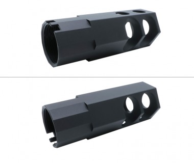 AK (T.Marui) CNC Aluminium DTK-3M Muzzle Brake