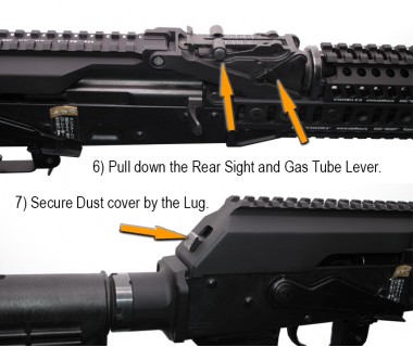 AKM (T.Marui GBB) CNC 6061 Aluminium B-33 (2022) Rail Cover