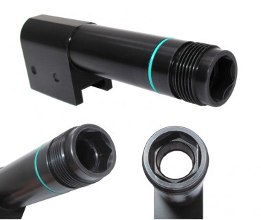 MK23 (T.Marui fixed slide) CNC 6063 Aluminium Enhanced Outer Barrel