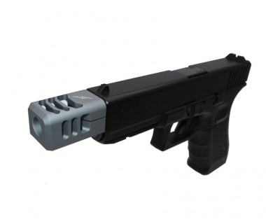 Glock (T.Marui) CNC Aluminium 3-Cut A-style Comp Titan