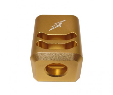 Glock (T.Marui) CNC Aluminium 2-Cut A-style Comp Gold