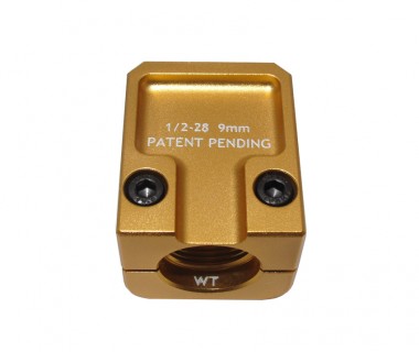 Glock (T.Marui) CNC Aluminium 2-Cut A-style Comp Gold