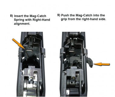 Glock 17&19 Gen 4&5 (T.Marui) CNC Aluminium SA-style Mag-Catch