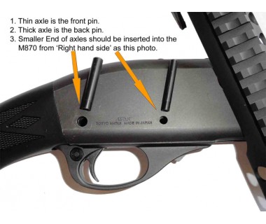 L1 Receiver Rail for M870 (T.Marui) Tactical Shotgun
