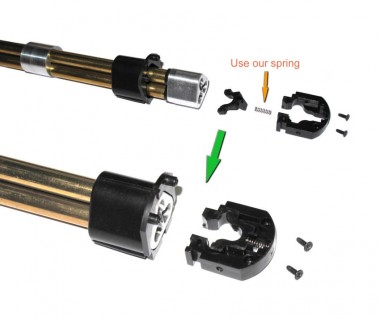 M870 (T.Marui) CNC 7075 Aluminium Top Gas Loading Nozzle