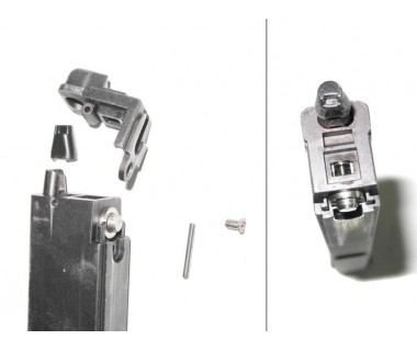 M11A1 (KSC-Full Open System 7) CNC 7075-T6 AluminiumTop Gas Loading Nozzle set