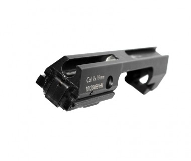 MP9 (KSC-System 7) CNC 6063 Aluminium Top Gas Loading Nozzle