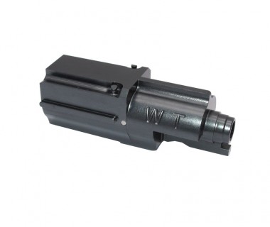 MP9 (KSC-System 7) CNC 6063 Aluminium Top Gas Loading Nozzle