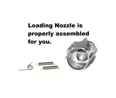 MP9 (KSC-System 7) CNC 6063 Aluminium Top Gas Loading Nozzle