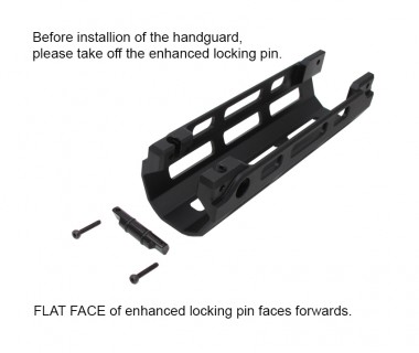 MP5 (WE) CNC 6061 Aluminium Monolithic Handguard