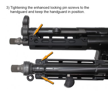 MP5 (WE) CNC 6061 Aluminium Monolithic Handguard