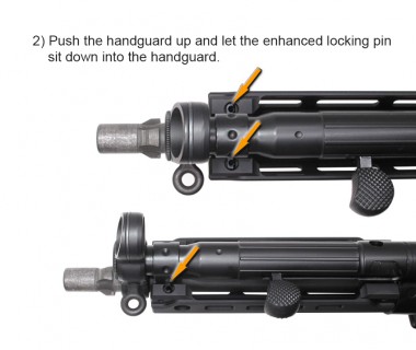 MP5 (VFC) CNC 6061 Aluminium Monolithic Handguard