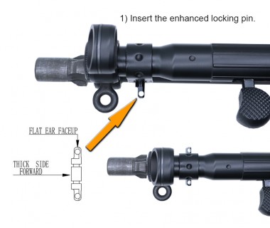 MP5 (VFC) CNC 6061 Aluminium Ext. Monolithic Handguard