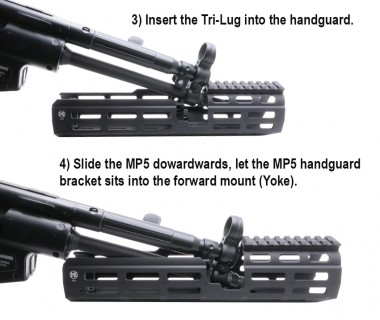 MP5 (VFC) CNC Aluminium M-LOK S-Handguard (2025)