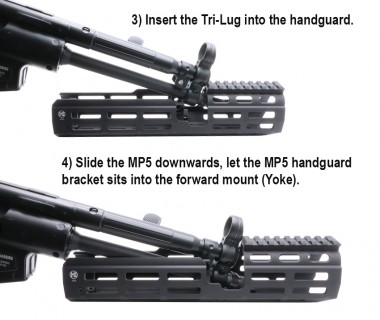 MP5 (VFC) CNC Aluminium M-LOK S-Handguard (2025)