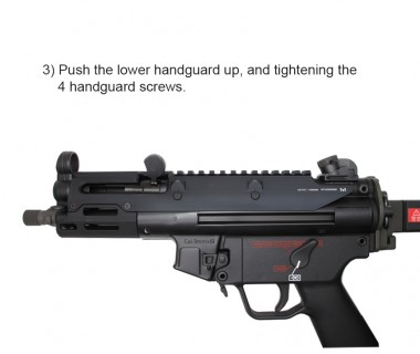 MP5K (VFC) CNC 6061 Aluminium Monolithic Handguard