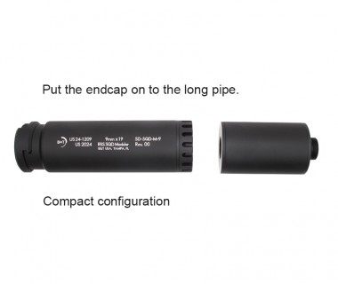 MP5, SCW-9 (VFC) CNC 6061 Aluminium Dummy SQD-M-9