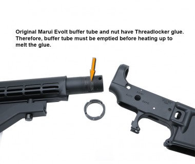 M4 (Marui Evolt) CNC KAC style End Plate Sling Mount Kit