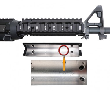 M4, M4A1 (Marui Evolt, Next Gen) CNC Aluminium RAS